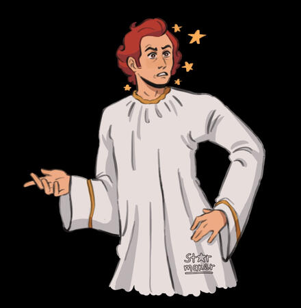 Half Body Simple Shading