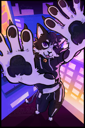 Full Body Simple Rendering with Background