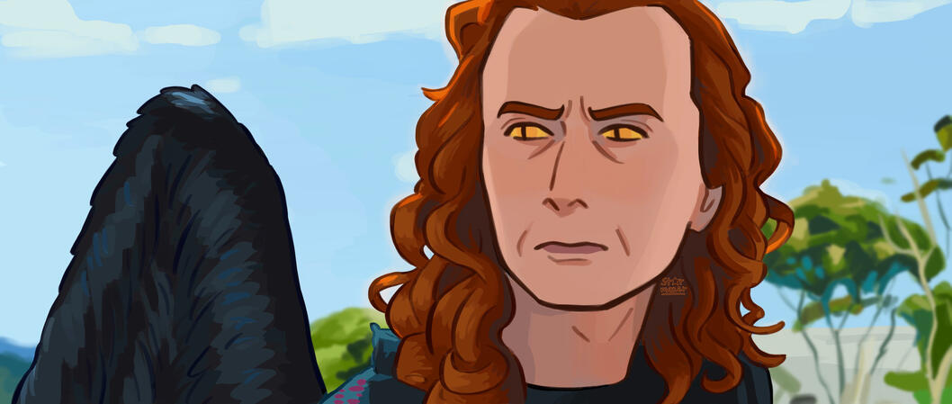 Headshot Simple Rendering with Background